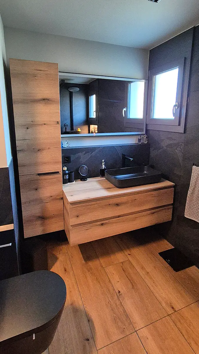 Realisiertes Badezimmer von JOHN Haustechnik