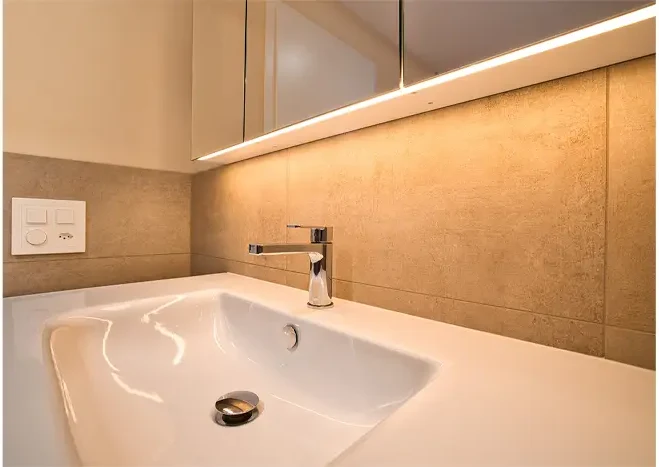 Realisiertes Badezimmer von JOHN Haustechnik, Objekt 105