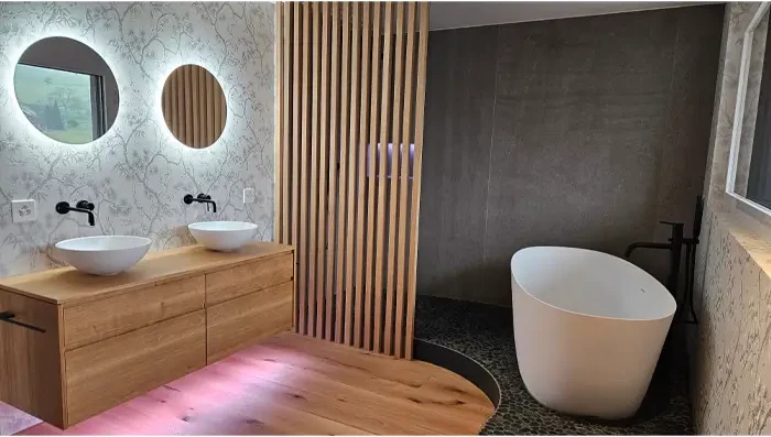 Realisiertes Badezimmer von JOHN Haustechnik, Objekt 112