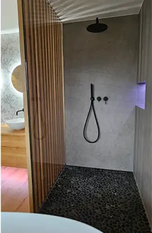 Realisiertes Badezimmer von JOHN Haustechnik, Objekt 113