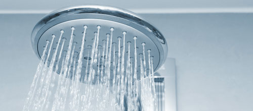 Dusche mit bodenebenem Einstieg